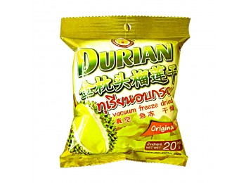 Freeze Dried Durian 20 gm : 榴莲